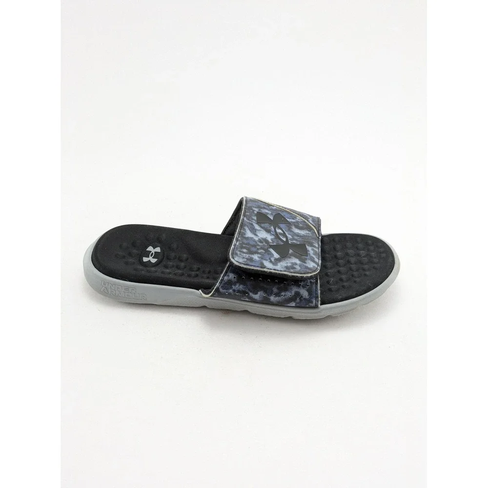 Mens‎ Under Armour Ignite Pro Graphic Comfort Foot Bed Slides Sandals Size 8